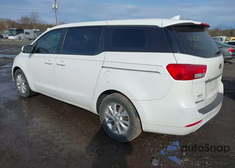 2017 Kia Sedona L из США, поврежденный, VIN KNDMA5C1XH6259734